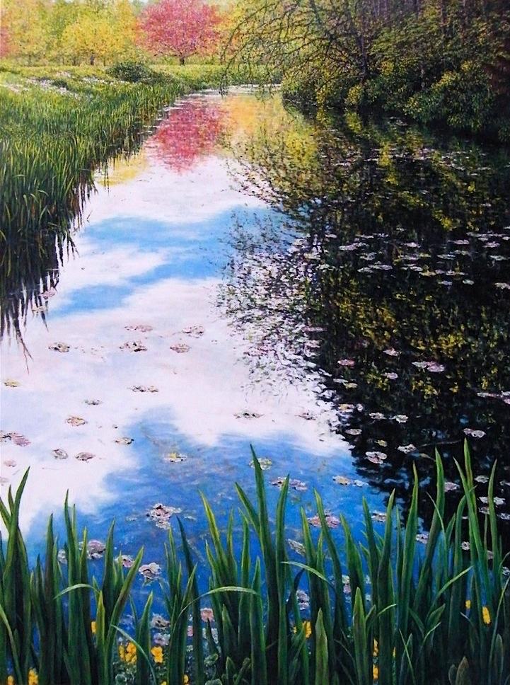 Ballindalloch 40 x 30 inches,  oil on canvas, 2014