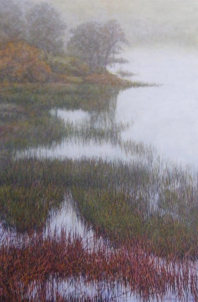 Lake Hennessey II 36 x 24 inches, oil on canvas , 2011