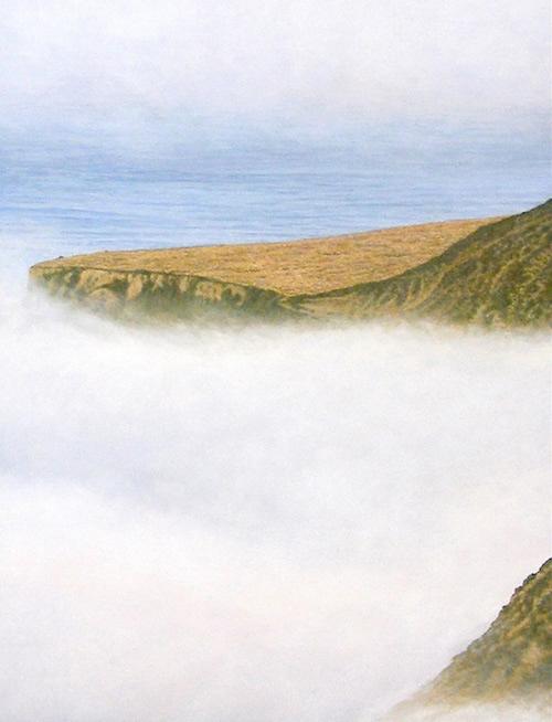 The Edge 12 x 9 inches,  oil on board, 2006