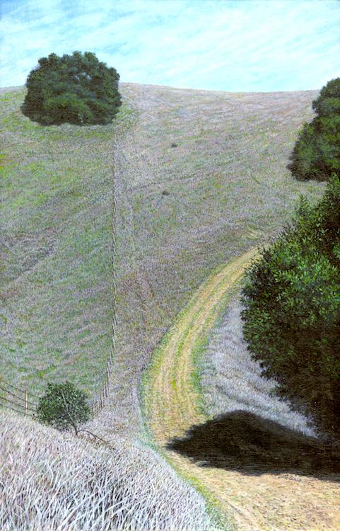 Long Way Home 12 x 8 inches, oil on wood, 2000