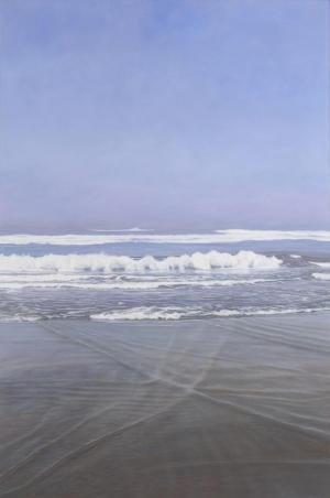 On the Beach      72 x 48 inches, oil on canvas, 2007