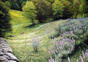 Florescence 20 x 28 inches, oil on canvas, 1993