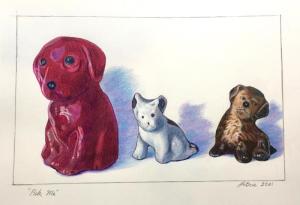 Pick Me colored pencil, 2021