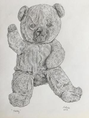 Teddy (3)graphite, 2019