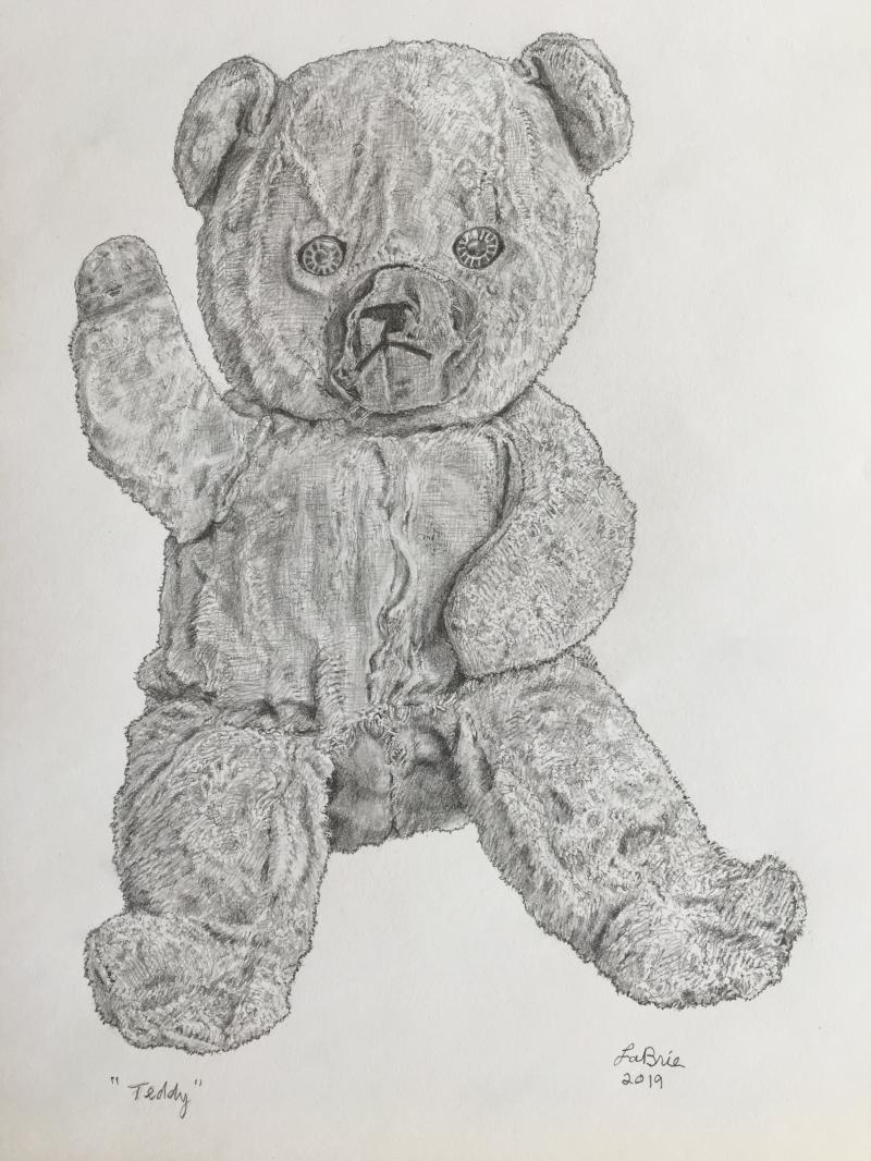 Teddy (3)graphite, 2019