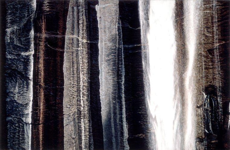 Vernal Falls 35 x 56 inches, acrylic, 1987 